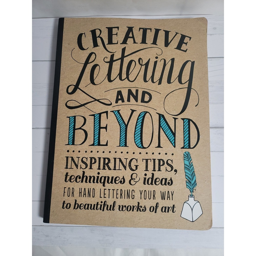 Lot 2 Creative Lettering & Beyond Inspiring Tips Techniques and Ideas‎ Book Kit